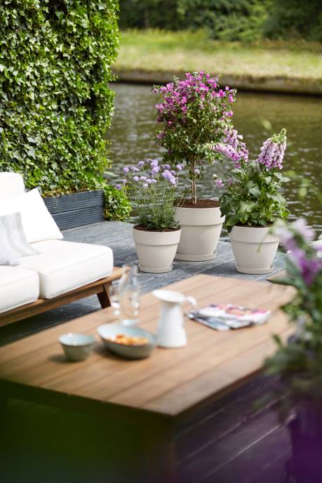 vibia campana rond 30cm zijdewit